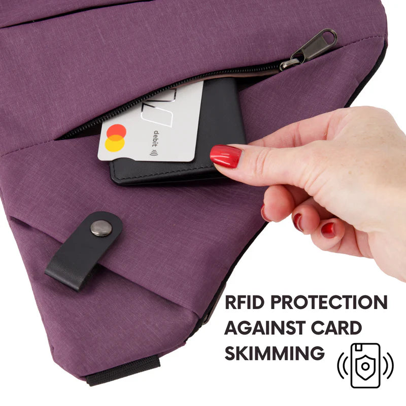 Anti-Theft Crossbody Bag